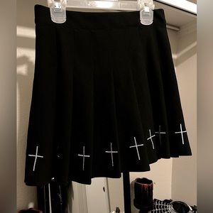 Goth Women’s Small Black Skirt